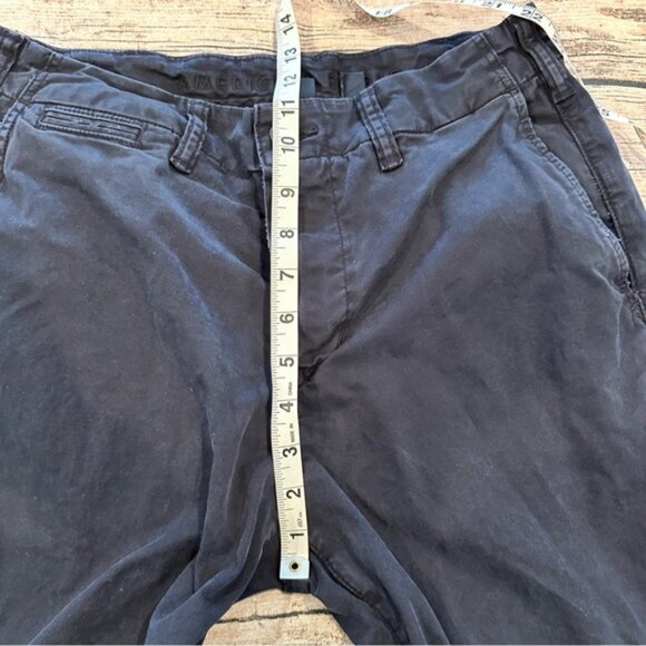 American Eagle Outfitters Blue Original Straight Chinos Size 30x30 - Picture 5 of 8